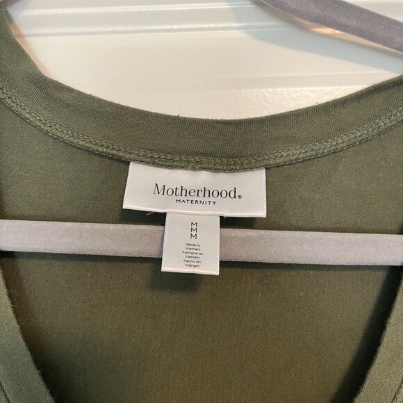 Motherhood Maternity | Bodycon Dress in Green | Size Medium - Picture 2 of 2